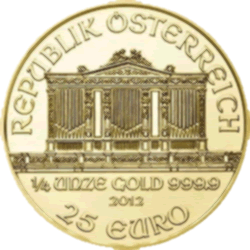 1/4 oz Austrian Gold Philharmonic 9999