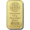 100g Gold Bar Recognised 999+