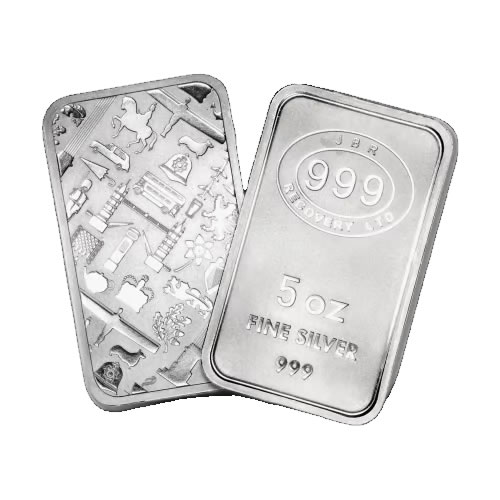 5 oz Recognized Silver Bar .999