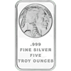5 oz Assorted Standard Silver Bar/Round (Scotiabank, NWT Mint, NTR, etc)