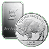 1 oz Assorted Standard Silver Bar/Round