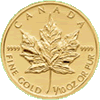 1/10 oz RCM Gold Maple Coin