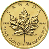 1/4 oz RCM Gold Maple Coin