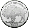1/2 oz Silver Round .999