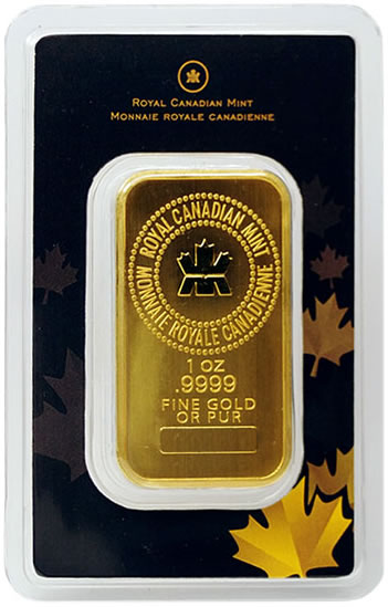 1 oz RCM Gold BAR .9999