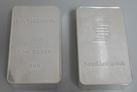 100 oz Standard Silver Bar